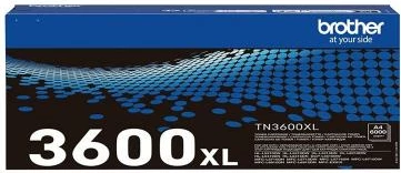 Toner Brother TN-3600XL kapacitet i lartë 5500-8800 faqe, e zezë