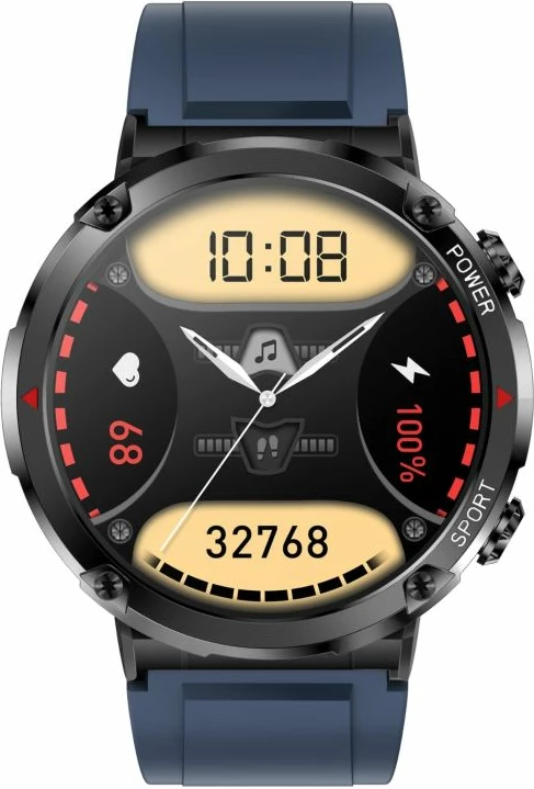 Smartwatch Gravity për meshkuj, navy blue
