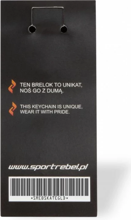 Varëse çelësash nga çeliku Sportrebel Skate, argjendtë