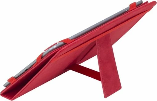 Mbështjellës me stand për tablet RIVACASE 3217, 10.1", mbyllje magnetike, e kuqe