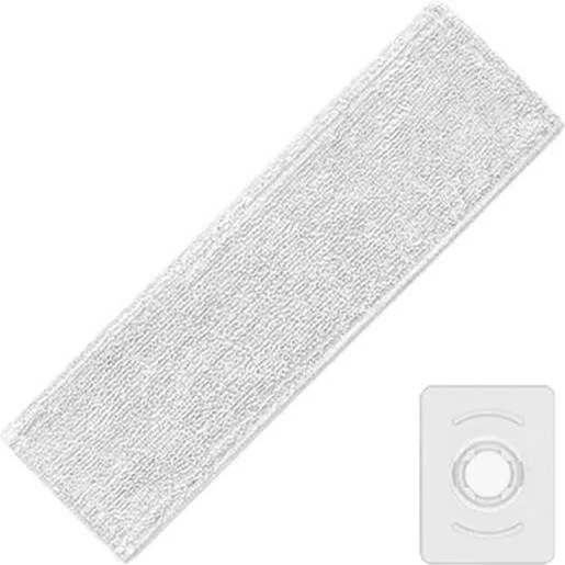 Mop rezervë Xiaomi G10, microfiber, e bardhë, set 8