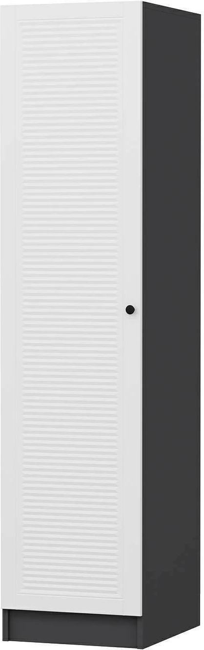 Dollap Skye Decor, Minar Kale - 8681, bardhë dhe antracit, 45x52x190cm