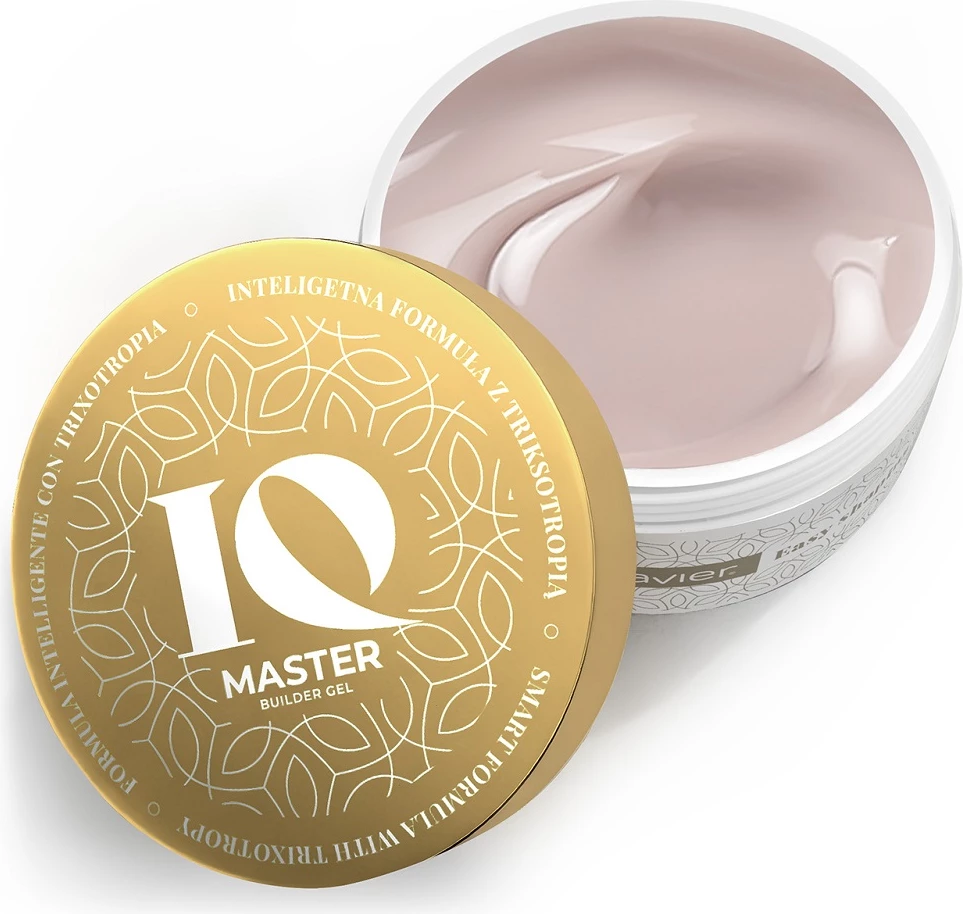 Xhel ndërtues për thonj Clavier IQ Master për femra Nude 50g