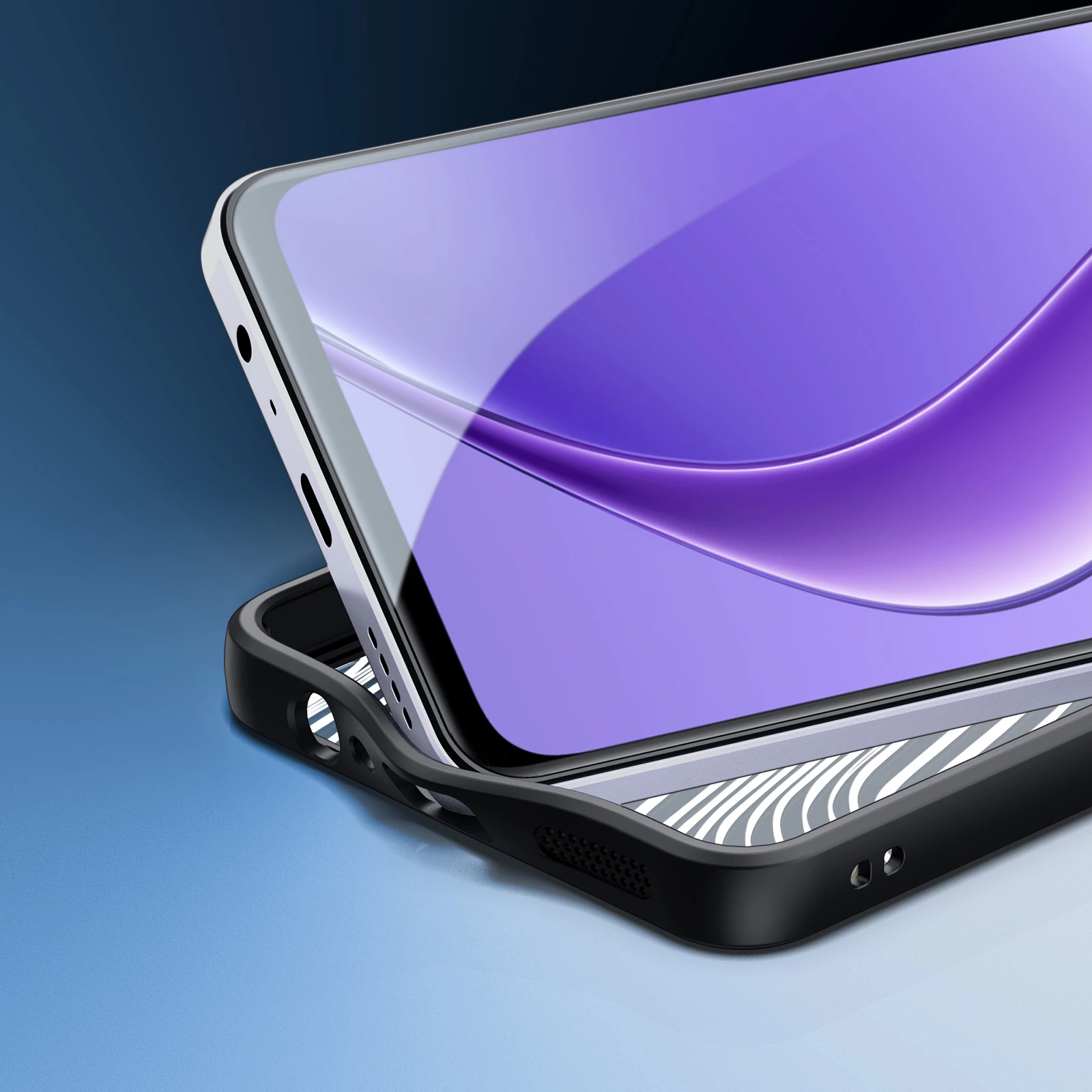 Mbështjellës Dux Ducis Aimo për Realme 12 / 12x 5G, i zi