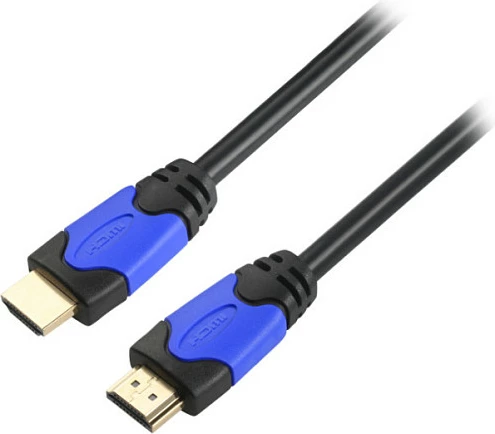 Kabllo HDMI EFB Elektronik HighSpeed Premium, 2m, 4K@60Hz, me Ethernet, ARC, HDR, e zezë/blu