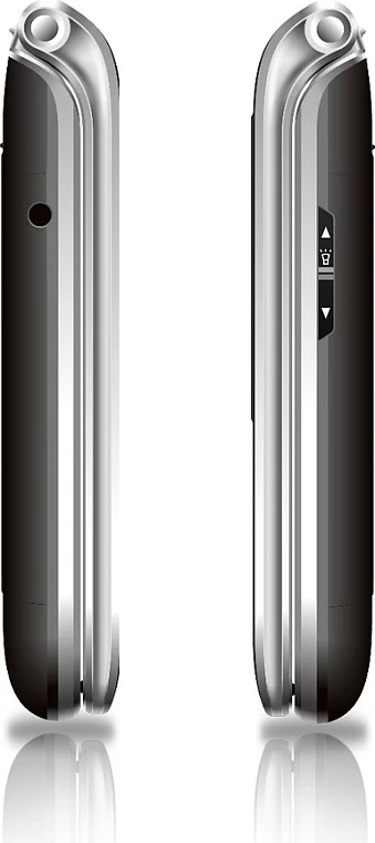 Celular Beafon SL645plus Flip, ekran 2.8 inç, Single SIM, 1550 mAh, zi/argjend