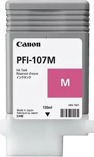 Toner Canon PFI-107M magenta, 130ml, për imagePROGRAF