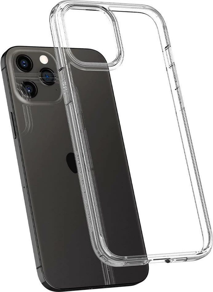 Mbështjellës Spigen Ultra Hybrid për iPhone 12 Pro Max, Transparent