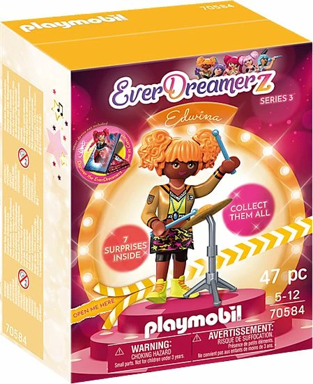 Set lodër Playmobil EverDreamerz Edwina Music World 70584, 47 copë