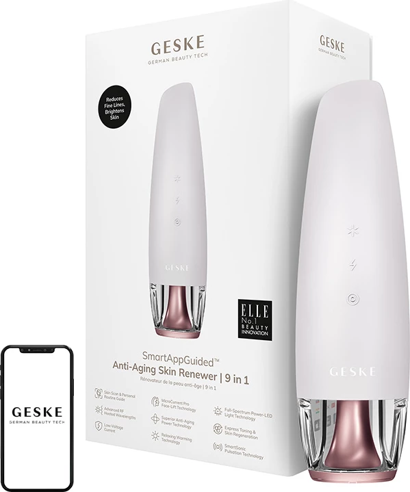 Masazhator fytyre Geske Anti-Aging Skin Renewer 9in1, Starlight