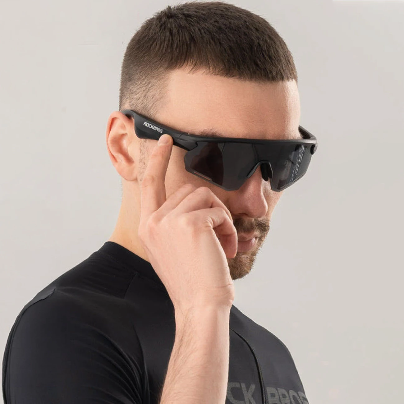 Syze çiklizmi Rockbros SP-251, të polarizuara, Bluetooth 5.2, audio me altoparlantë, të zeza