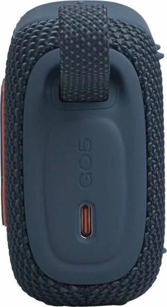 Altoparlant JBL Go 5 Bluetooth portativ, IP68, 10 orë bateri, USB-C, blu