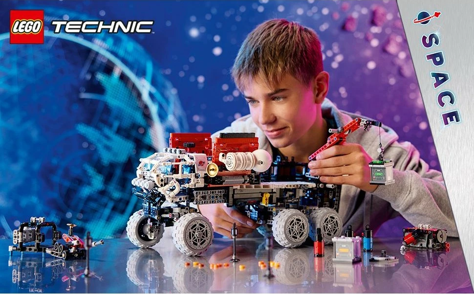 Set ndërtimi LEGO Mars Crew Exploration Rover, 11 vjeç+, 1599 pjesë, shumëngjyrësh