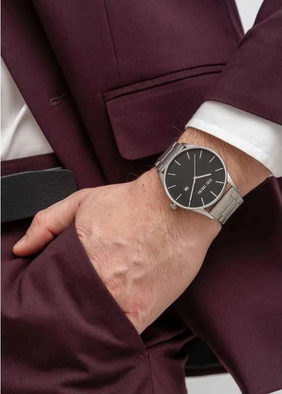 Orë dore për meshkuj Paul Lorens, argjendtë