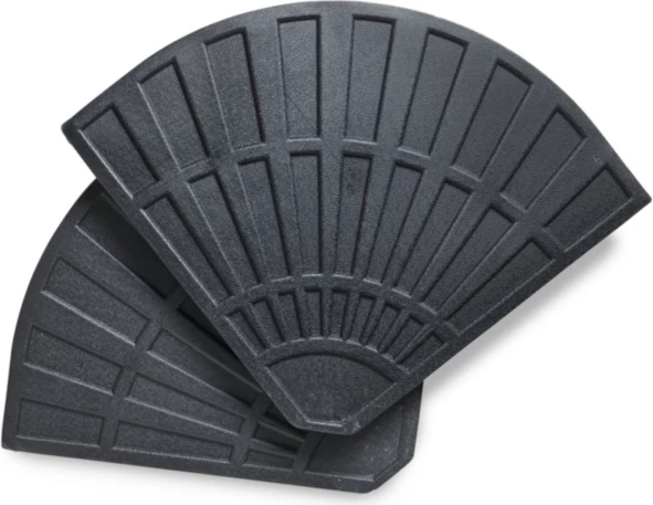 Segmente kundërpeshe për çadër dielli VonHaus 22/064 12.5 kg x2, e zezë