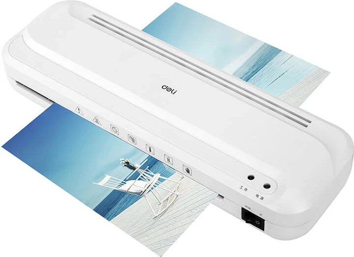 Laminator Deli E2132, A4, i bardhë