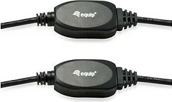 Kabllo USB zgjatëse Equip 133348, USB 3.2 Gen 1, 15m, e zezë
