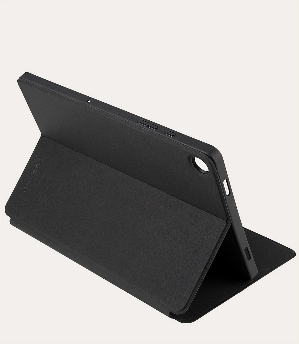 Mbështjellës flip Tucano Gala për Samsung Galaxy Tab A9+ 11" (2023), me stand, i zi