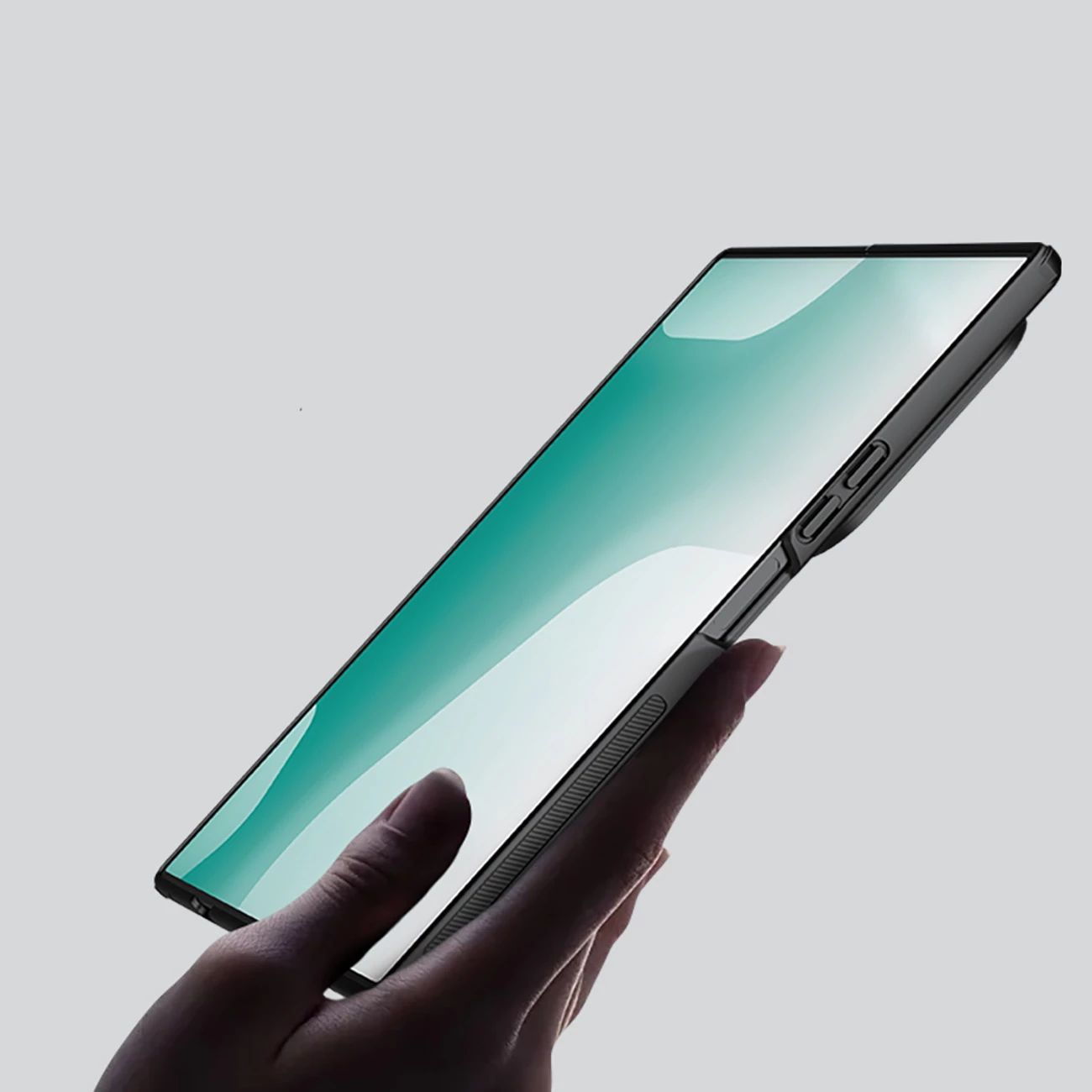 Mbështjellës, Nillkin, Super Frosted Shield Fold Magnetic për Samsung Galaxy Z Fold 7, kompatibil me MagSafe, hapësirë për S Pen, e zezë