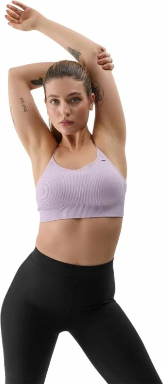 Bra sportiv për femra 4F, vjollcë