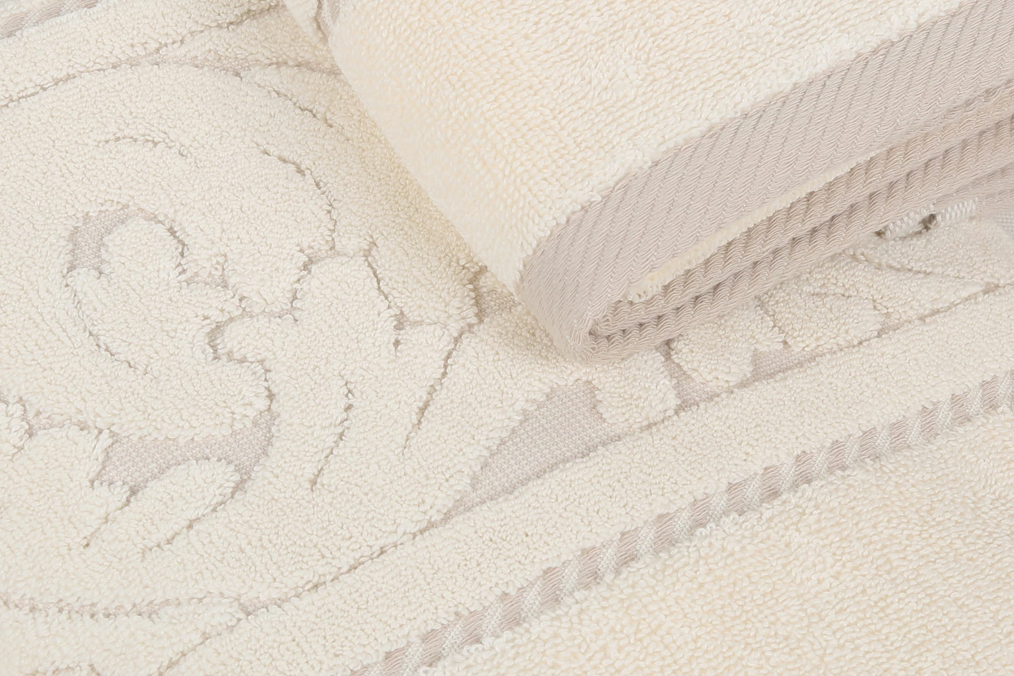 Set peshqirësh duarsh (2 copa), Mijölnir, Sultan, krem