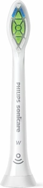 Koka zëvendësuese për furçë dhëmbësh sonike Philips Sonicare W2 Optimal White HX6064/10, 4 copë, e bardhë
