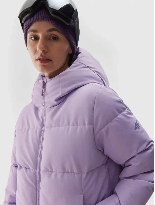 Jakne ski për femra 4F, vjollcë