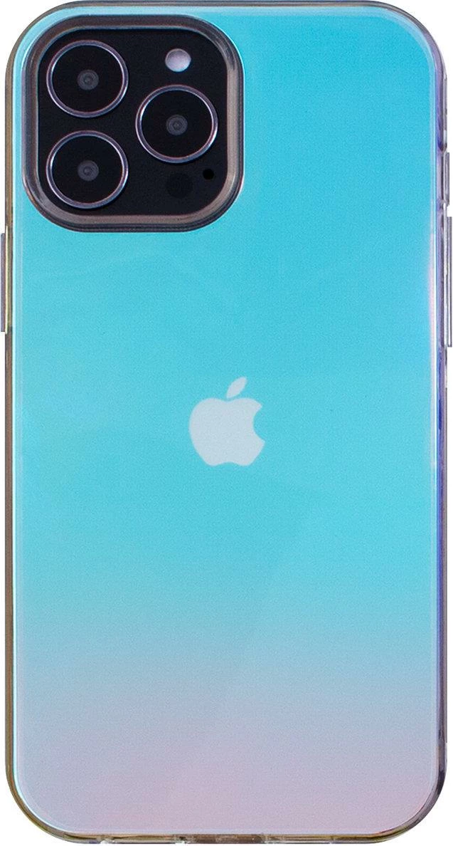 Mbështjellës Hurtel Aurora Case për iPhone 12, TPU, Blu