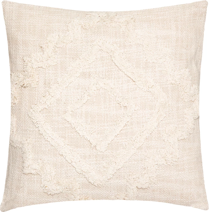 Jastëk dekorativ Ferdel, ngjyrë fildishi, 40x40cm