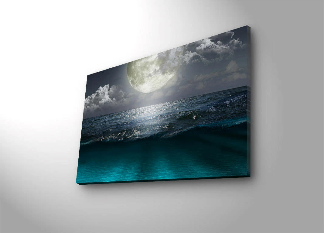 Pikturë dekorative me drita LED, shumëngjyrëshe, 45x70cm, 4570DACT-31