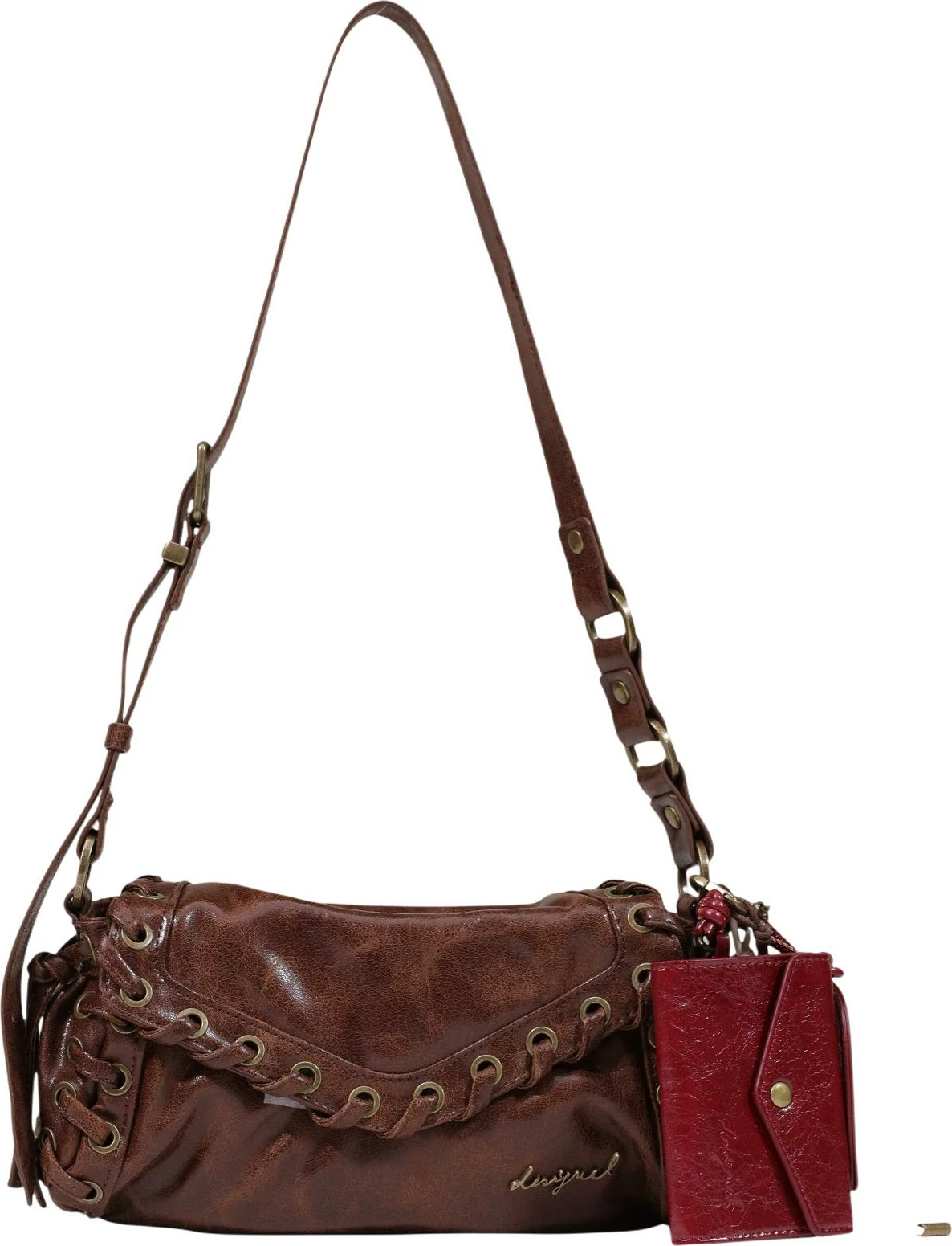 Çantë crossbody për femra Desigual Galaxy Zarauz CHO 26WAXP43, kafe