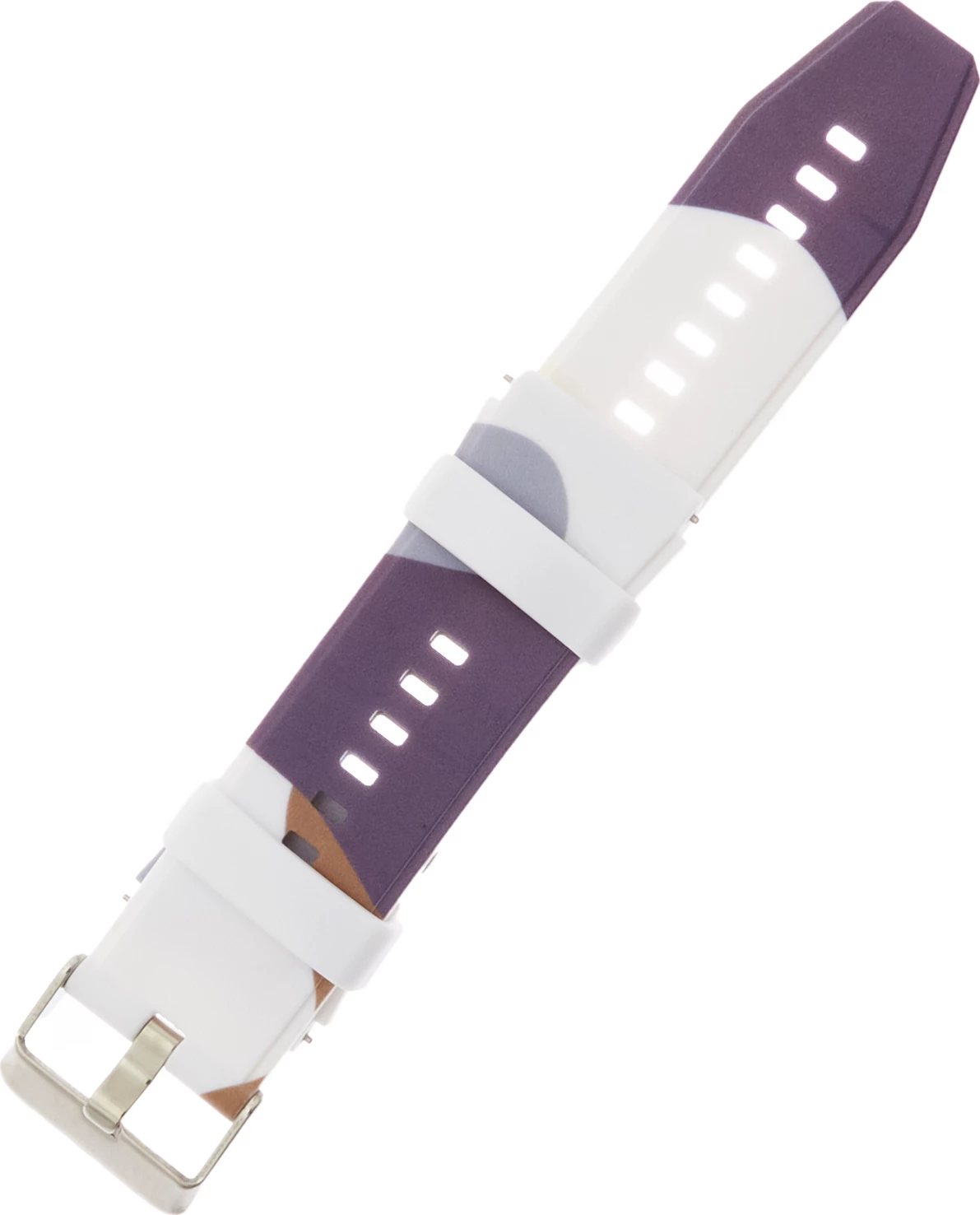 Rrip silikoni Hurtel për Huawei Watch GT2 Pro, Moro, 22 mm, Gri/Vjollcë/Bardhë