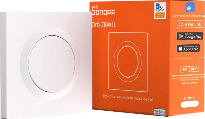 Switch smart Sonoff ZBMINIL2-E, ZigBee, i bardhë