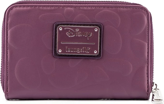 Kuletë Loungefly Disney Raya and the Last Dragon Tuk Tuk zip-around, lëkurë vegane, 15.2 x 10 cm, vjollcë