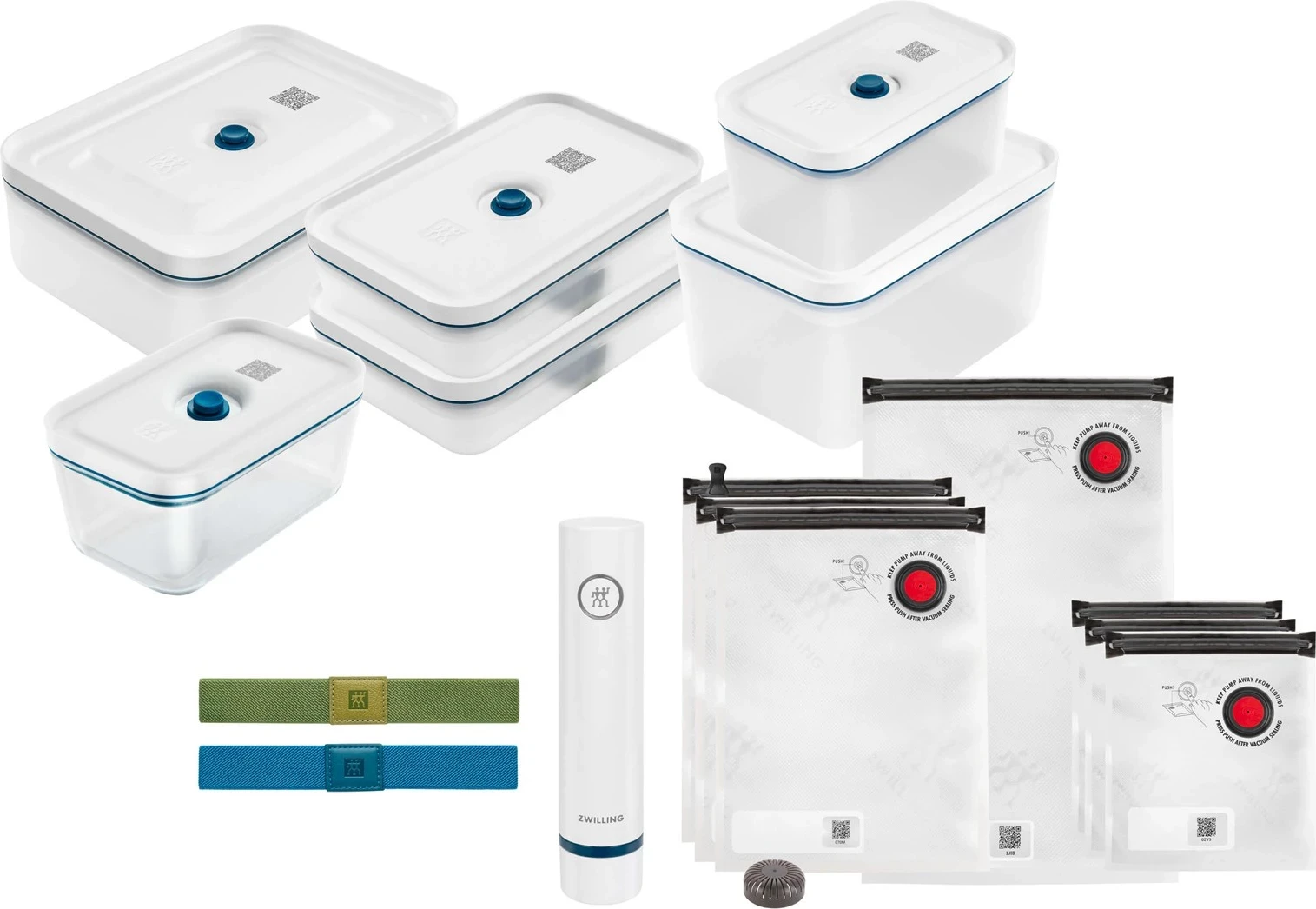 Mbyllës me vakum, kuti & qese për ushqim ZWILLING 36815-015-0