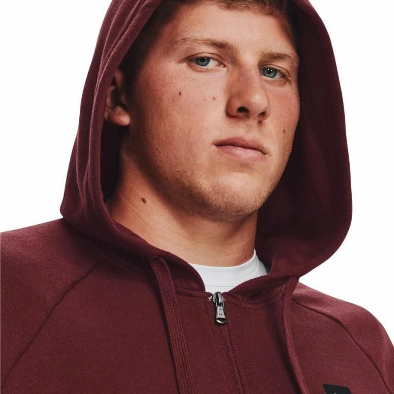 Duks me kapuç Under Armour për meshkuj, ngjyrë të kuqe