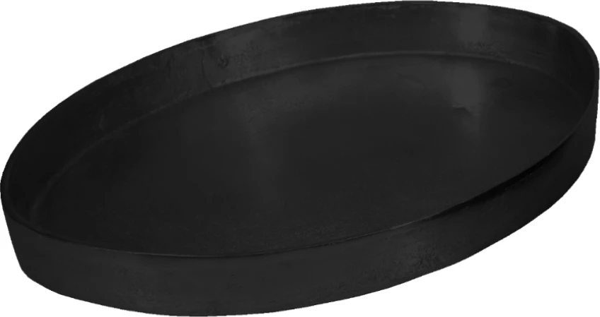 Tabaka dekorative OKO, alumin, grafit, 65x47x7 cm