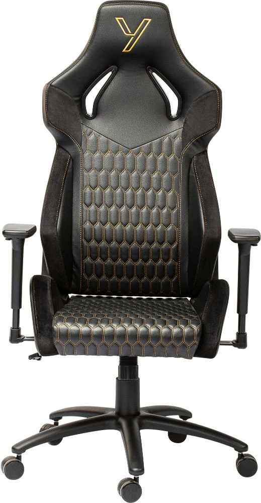 Karrige Gaming Yenkee YGC 110GD ONYX, E zezë me të artë
