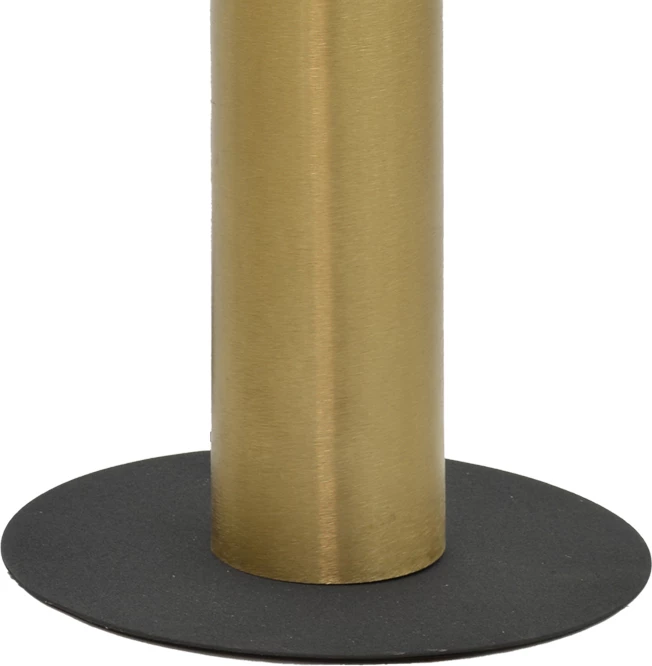 Llambë dyshemeje Cableler Inart E27 metal i zi D46x114cm