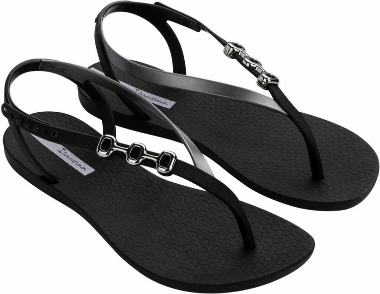Sandale flip-flop për femra Ipanema, të zeza