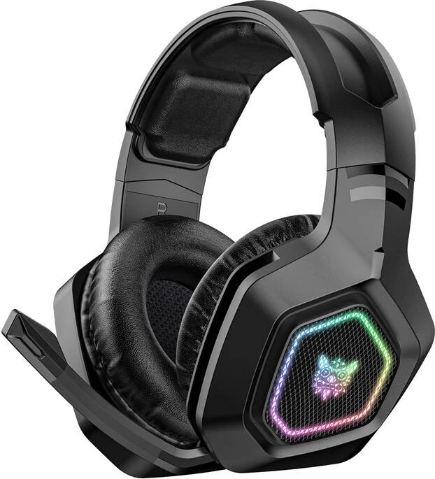 Kufje gaming ONIKUMA B100, over-ear, Bluetooth 5.3, mikrofon me anulim zhurme, RGB, e zezë