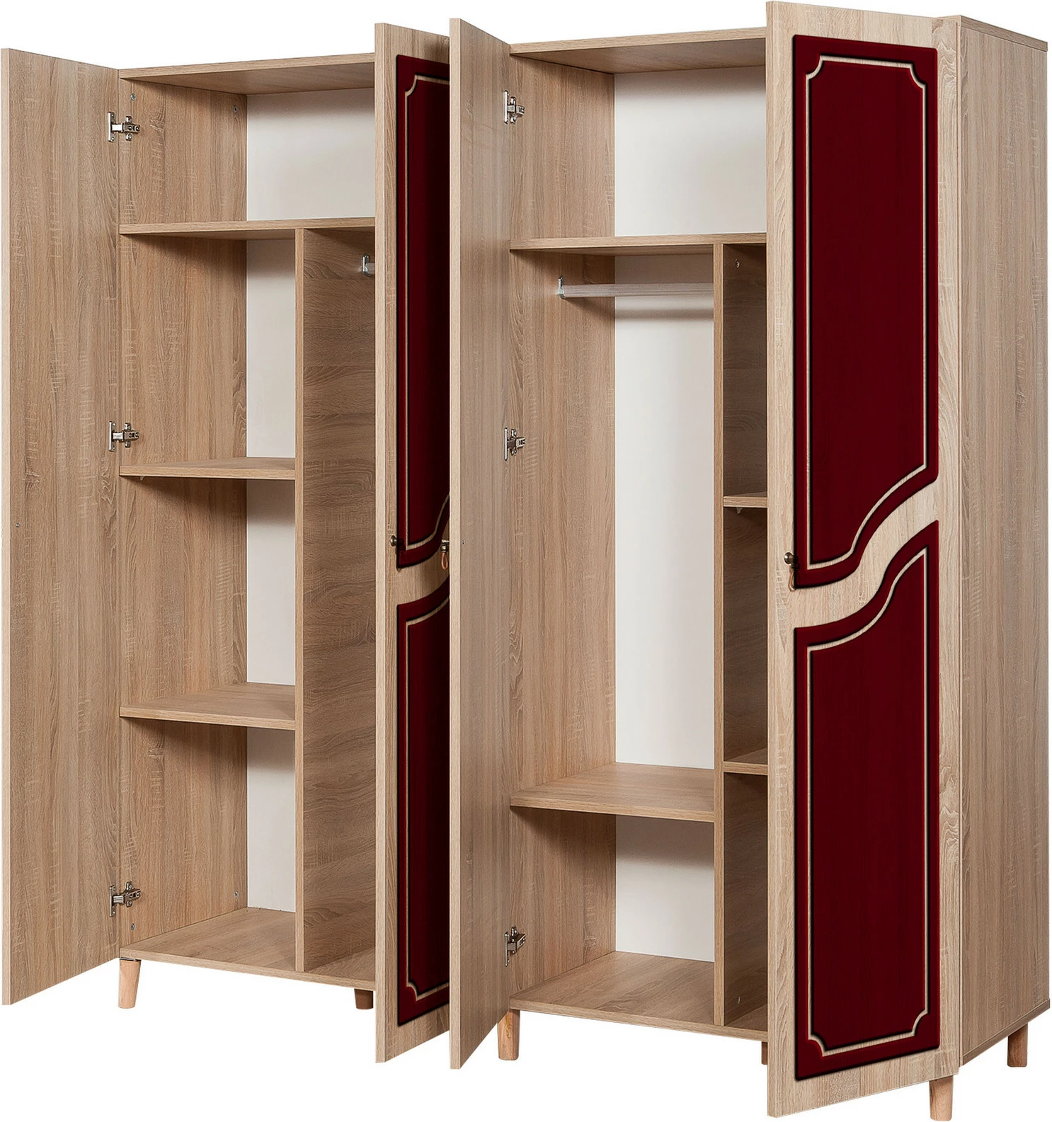 Dollap Skye Decor, ngjyrë lisi Sonoma, İmaj-621