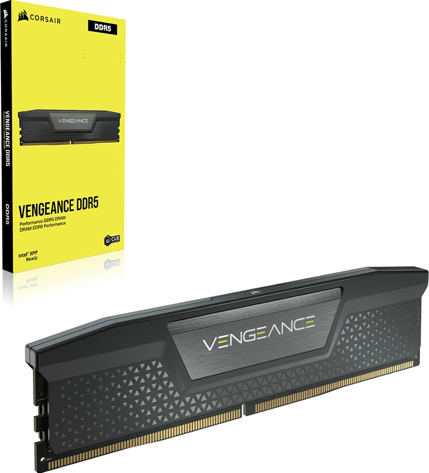 RAM Memorje Corsair Vengeance CMK48GX5M2B5600C40, 48GB (2x24GB) DDR5 5200MHz CL40, DIMM e zezë
