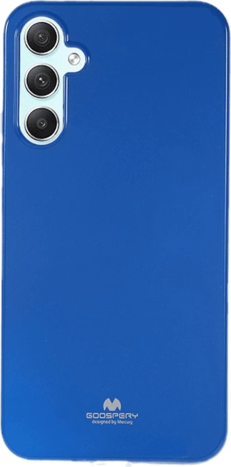 Mbështjellës Goospery Jelly 18170 për Samsung Galaxy A54, silikon i hollë, blu