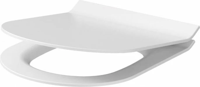 Ulëse tualeti Cersanit City K98-0134 soft-close, Duroplast, antibakteriale, Easy-off, e bardhë