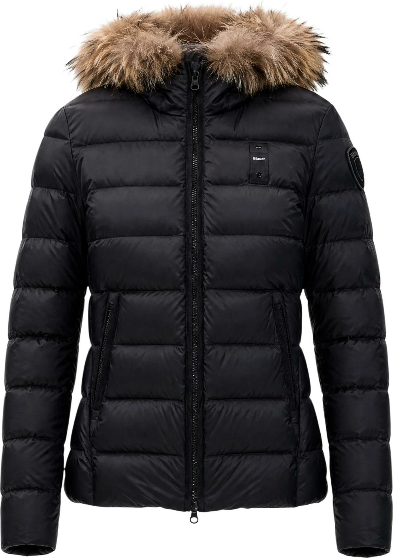 Jakne për femra Blauer Arcadia 26WBLDC03038, e zezë-bezhë [Madhësia: M]