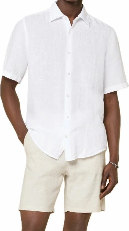 Këmishë për meshkuj Boss, e bardhë