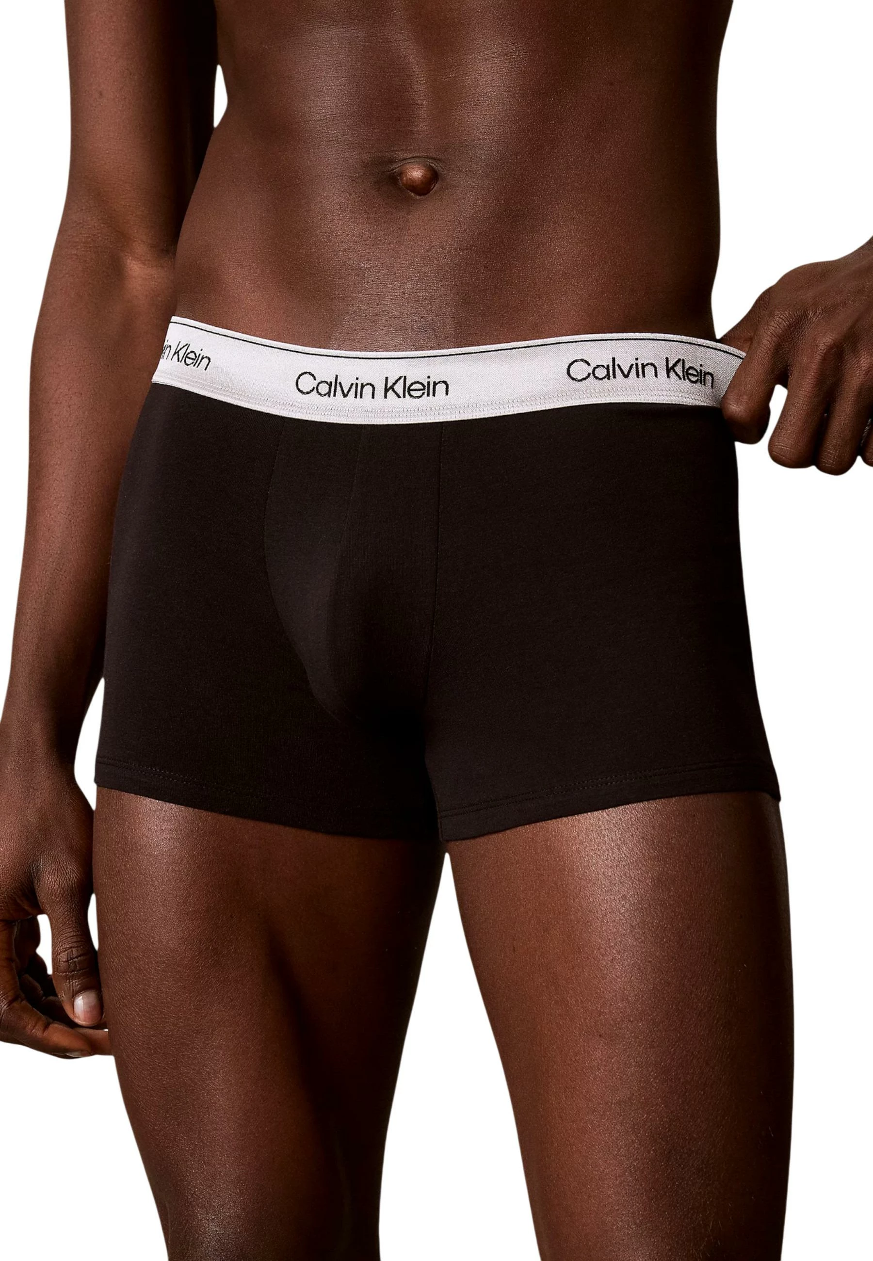 Të brendshme për meshkuj Calvin Klein Underwear LV00NB4575, të zeza - argjendta [Madhësia: L]