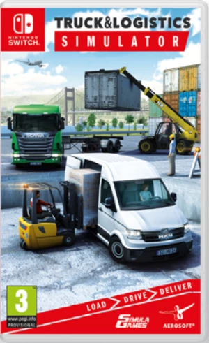 Lojë Nintendo Switch Aerosoft Truck & Logistics Simulator, PEGI 3