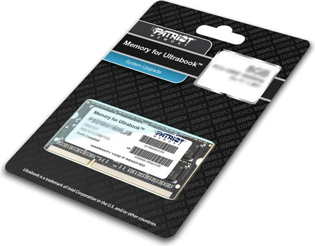 Ram memorie Patriot Memory 8GB, DDR3, PC3-12800